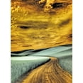 thumbnail image 2 of Eggers, Terry 12x14 Gold Ornate Wood Framed with Double Matting Museum Art Print Titled - USA-Washington State-Palouse region-winding backcountry road through wheat fields, 2 of 4