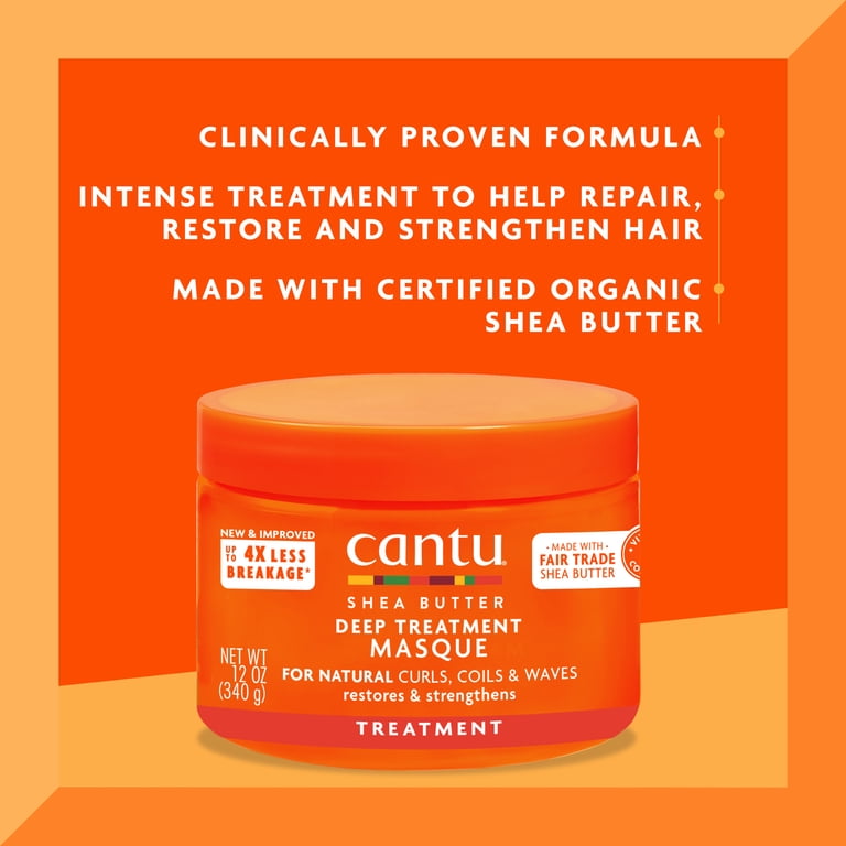 Cantu Shea Butter Deep Treatment Masque, 12 oz photo 3