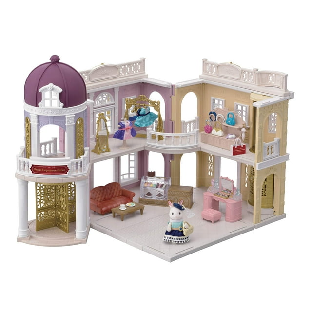 Fashion Dollhouse Playset Calico Critters Grand Department Store, set de regalo para 3 a 8 años