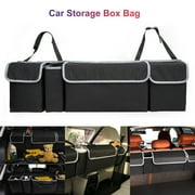 GRNSHTS 4 Pocket Car Trunk Organizer Oxford Interior Accessories Back Seat Storage Bag
