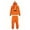 Orange, variant on Girls Boys 2 Piece Outfits Pumpkin Graphic Long Sleeve Hoodie Sweatpants Set Cute Halloween Outfits(Orange,150)