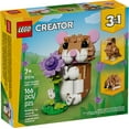thumbnail image 1 of LEGO Creator 3 in 1 Cute Hamster with a Flower Building Toy for Girls & Boys, Ages 7+ - Kids Build a Hamster, Hedgehog or Eagle Animal Figure - Gift Idea for Birthdays - 31376, 1 of 8