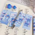 thumbnail image 3 of Disney-Bolígrafo de Anime Kawaii Stitch, 0,5 Mm, bolígrafo de Gel de prensa negra, dibujos animados, Lilo & Stitch, papelería, juguete para estudiantes, regalos, 3 of 5