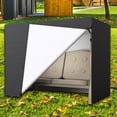 thumbnail image 3 of ODOMY 160x125x170 Patio Furniture Cover, Waterproof, UV-Resistant, Heavy Duty, 3 of 10