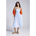 thumbnail image 5 of Free Assembly Women's and Women's Plus Sleeveless Cotton Panel Midi Dress, Sizes XS-4X, 5 of 5
