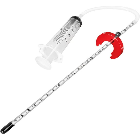 Fork Oil Level Gauge Tool 0-300MM Front Suspension for Motorcycle Motorbike Red