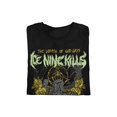 thumbnail image 2 of Ice Nine Kills Yellow - Small Wrath Unisex T-Shirt - Black - Small, 2 of 6