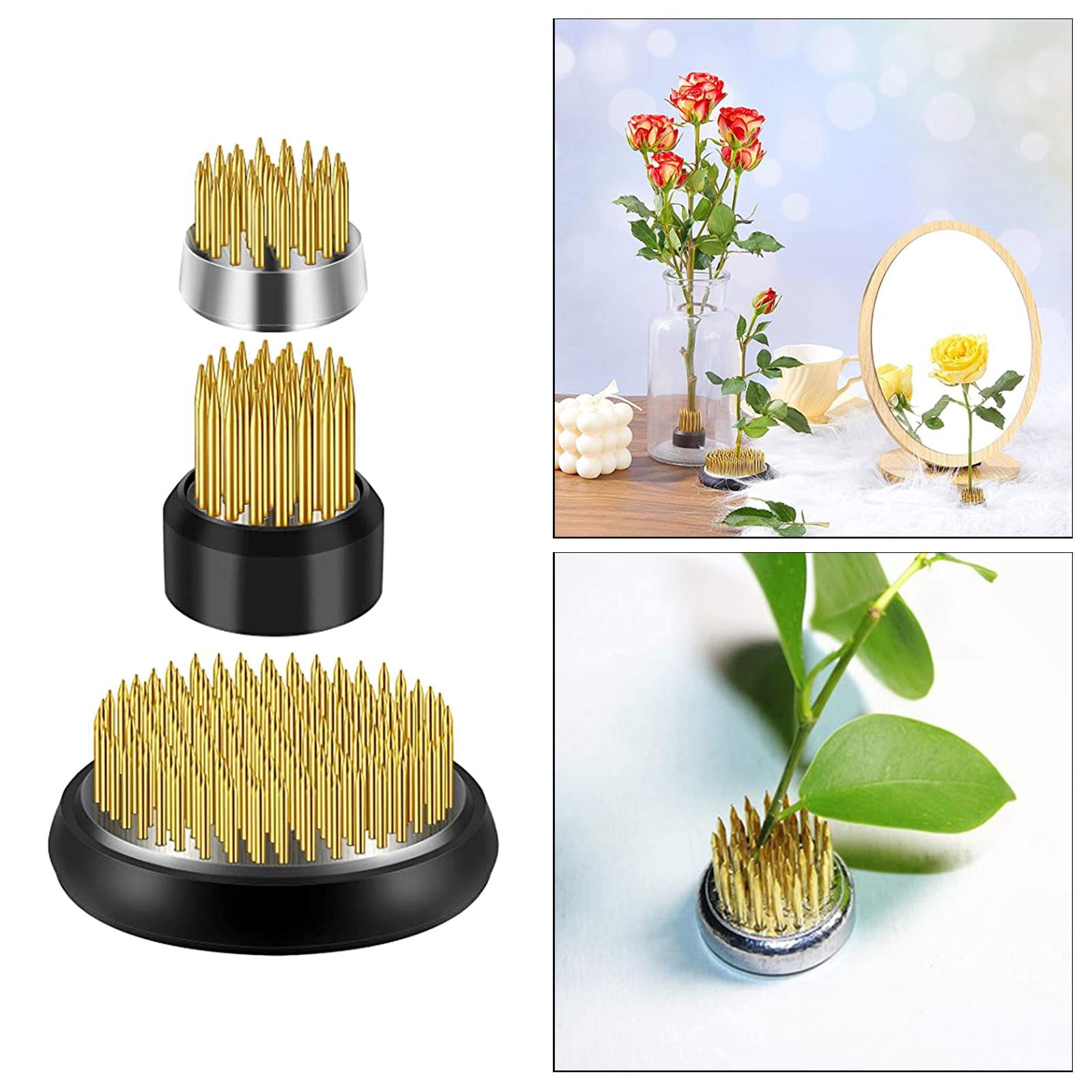 Yunhgft 3Pcs Flower Frog Round Flower Arranger Flower Fixed Tools Japanese Flower Holder