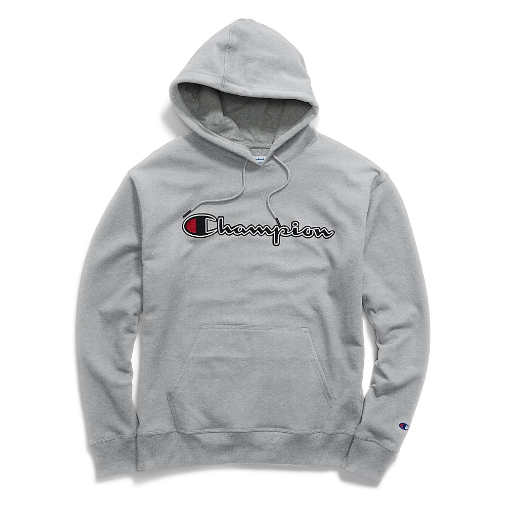 men's script logo powerblend hoodie