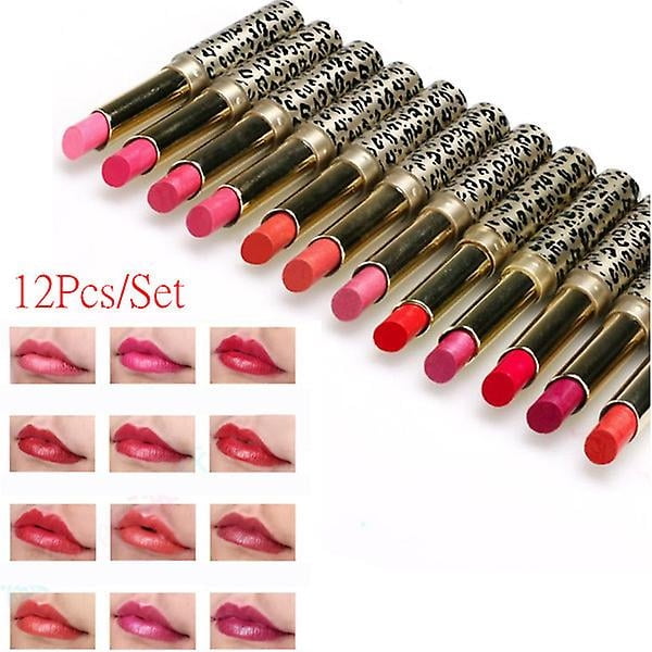 12 unidades por lote de lápices labiales, tinte para labios, lote de lápices labiales humectantes co