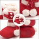 thumbnail image 2 of WORGEOUS 1 par de botas navideñas para bebés con lazo de invierno, prewalker de algodón cálido para niños pequeños, 2 of 7