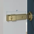 thumbnail image 2 of V1045 Barn Door Privacy Lock - Satin Nickel, 2 of 7