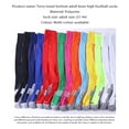 thumbnail image 3 of 1 Pair Knee Soccer Socks Youth Striped Tube Over Knee Long Football Sock for Boy Girl Women Adult, 3 of 8