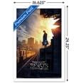 thumbnail image 3 of Fantastic Beasts And Where To Find Them - One Sheet Wall Poster, 14.725" x 22.375", Framed, 3 of 5