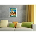 thumbnail image 4 of Waikiki - Outrigger Canoe - Outrigger Hotel - Vintage Advertising Poster by N. Nichelson c.1980s - Fine Art Matte Paper Print (Unframed) 18x24in, 4 of 4