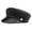 Black, variant on Beret Hats For Women Wide Brim Sun Hats For Women UV Protection Spring Autumn Leather Brim Flat Top Decoration Contrast Color Adjustable Sailor For Vacation Green