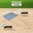 thumbnail image 2 of Yard Tuff 35HPDM 3 x 5 Foot Zinc and Steel Field Surface Leveling Drag Mat, 2 of 11