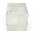 thumbnail image 5 of Butler Specialty Victorian White Hair On Hide With Silver Spots Ottoman, 5 of 7