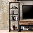 thumbnail image 4 of Bowery Hill Industrial Pier Cabinet in Antique Black, 4 of 4