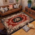 thumbnail image 2 of 2024 Bedroom mat Doormat Rectangle Floral rug Living Room Classic Ocean Rugs Kids Kitchen Stairs Carpet Anti-ski My Lux Decor Round, 2 of 6