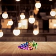 thumbnail image 2 of Miniature Crystal Grape Fruit Ornaments for Table Decoration, Home, Kitchen, Dining Room Display Accents, 2 of 6