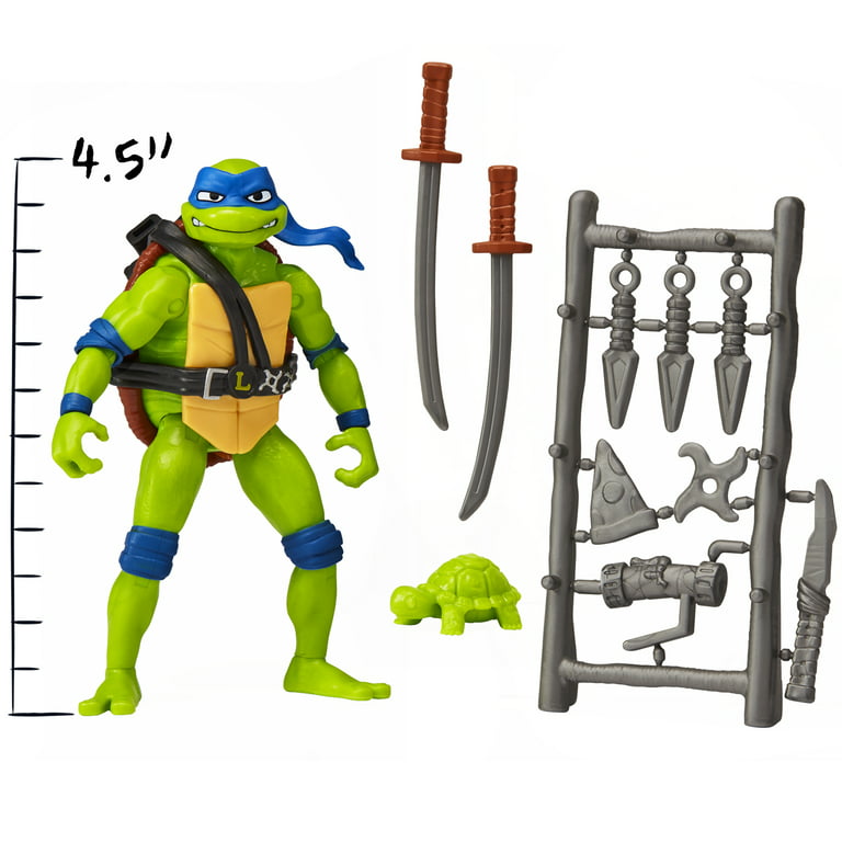 Teenage Mutant Ninja Turtles: Mutant Mayhem Costume Turtle Basic Figure  4-Pack by Playmates Toys