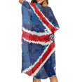thumbnail image 4 of HELLHERO High Quality Fabrics Long Kimono Swimsuit Cover Up for Beach Casual Free Size Bathing Suit Cover Up Union Butterfly, 4 of 6