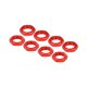 thumbnail image 1 of 17mm Tuerca de Rueda RC de Aluminio Rosca M12X1.0mm Tuerca Hexagonal para Coche de Modelo RC 1/8 Camiones Todo Terreno Piezas Mejoradas 8Pcs Rojo, 1 of 6