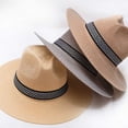 thumbnail image 2 of Mightlink Men Sun Hat Wide Brim Sunscreen Washable Friendly to Skin Beach Hat for Summer, 2 of 7