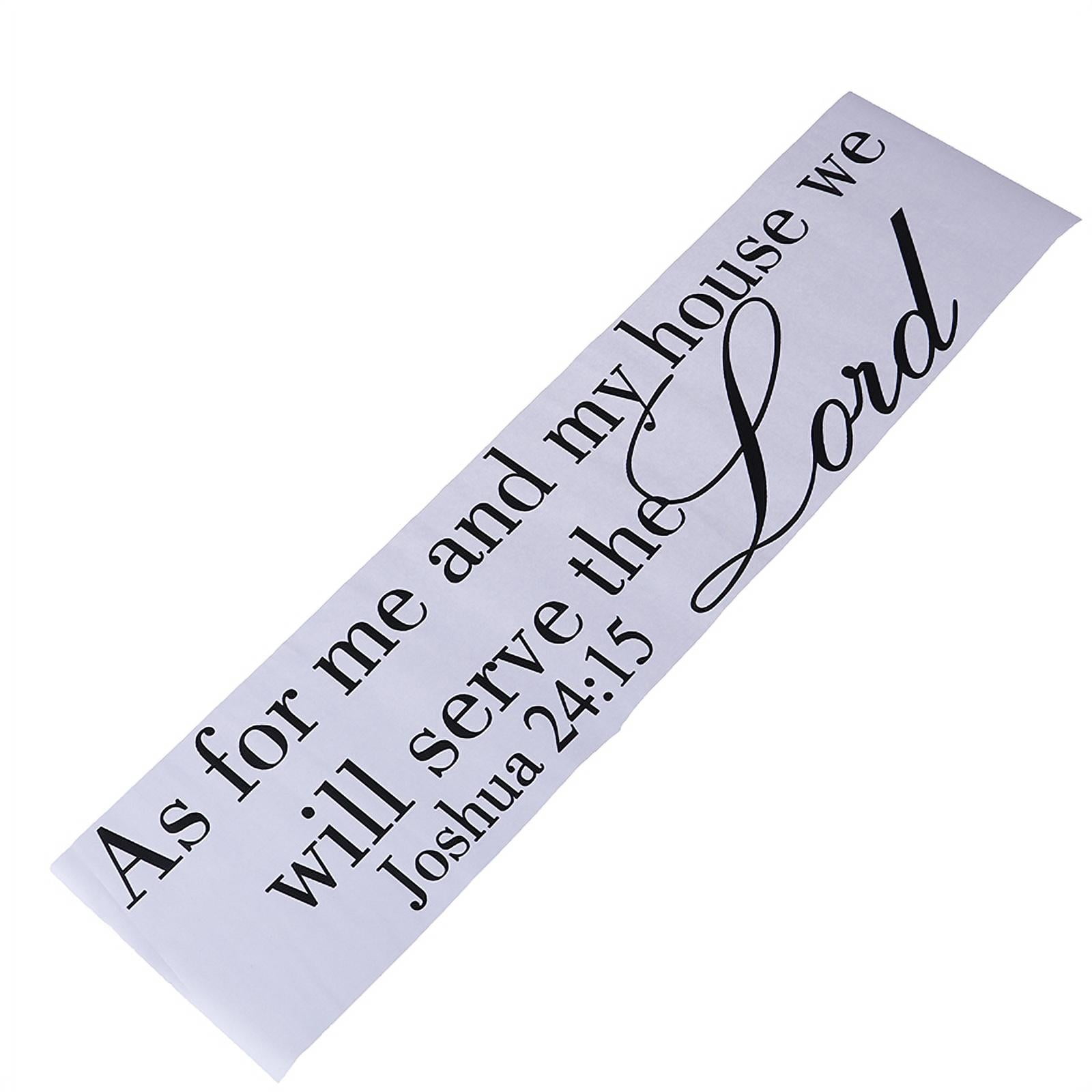 Joshua 2415 Quote Wall Sticker Bible Verses Lord Decal Removable DIY