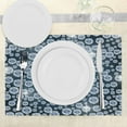 thumbnail image 3 of Ambesonne Grey Place Mats Set of 4, Reflections of Diamond, Standard Size, Grey Dark, 3 of 6