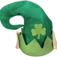 thumbnail image 5 of Irish Festivals Cute Clover Leprechaun Ears Shamrock Elves St. Patrick's Day Leprechaun Elf Hat, 5 of 8