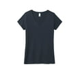 thumbnail image 3 of District Women's Perfect Tri V-Neck Tee. DM1350L, 3 of 4