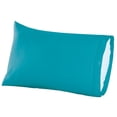 thumbnail image 1 of Par Fundas Almohada Colchas Concord Esencial Esmeralda, 1 of 1