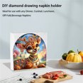thumbnail image 4 of DIY 5D Diamond Art Painting Servilletero Set Navidad Acrílico, 4 of 9