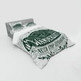 thumbnail image 3 of Ambesonne Adventure Bedding Set 3 Pcs, Journey and Exploration, Twin, Dark Green White, 3 of 3