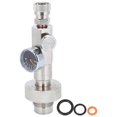 thumbnail image 1 of Stainless Steel Hexagonal Diving Oxygen Cylinder High Pressure Charging Valve Adapter, 1 of 4