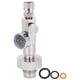 thumbnail image 1 of Stainless Steel Hex Inflation Diving Oxygen Cylinder High Pressure Charging Valve Adapter, 1 of 4