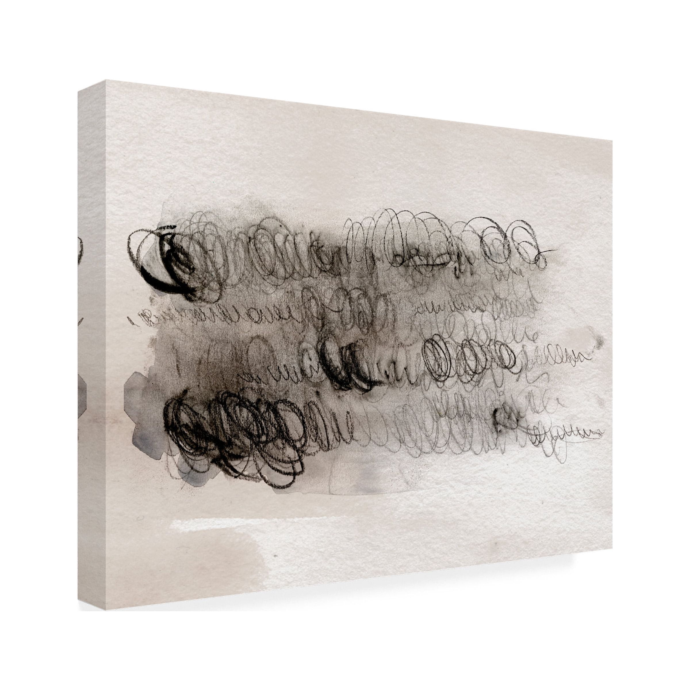 Jennifer Paxton Parker 'Scribble Abstracts I' Canvas Art
