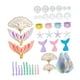 thumbnail image 4 of 40 piezas de decoración para tarta de sirena, decoración para fiestas, herramienta creativa para hornear , decoración para tartas bajo, 4 of 9