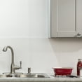 thumbnail image 2 of FASÄDE Rain Decorative Vinyl Backsplash Panel in Matte White (6X6 Inch Sample), 2 of 5