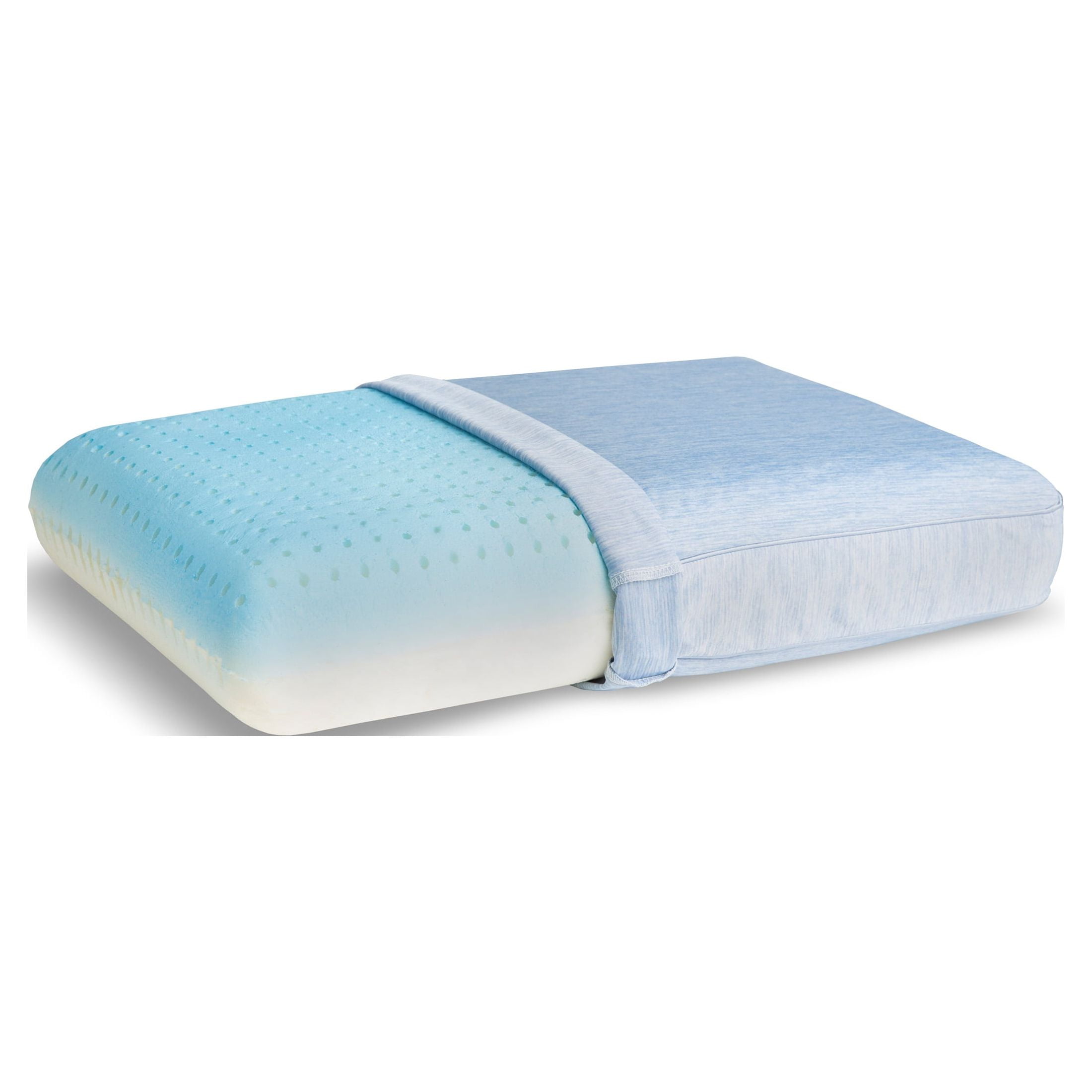 Beautyrest Silver Aquacool Memory Foam Pillow, Standard/Queen, 16” x 25”