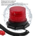 thumbnail image 3 of relayinert LED Strobe Police Light Warning Emergency Beacon Lights Ceiling Mounted Rotating Lamps Forklift Trucks Vehicle Red 1Set, 3 of 6