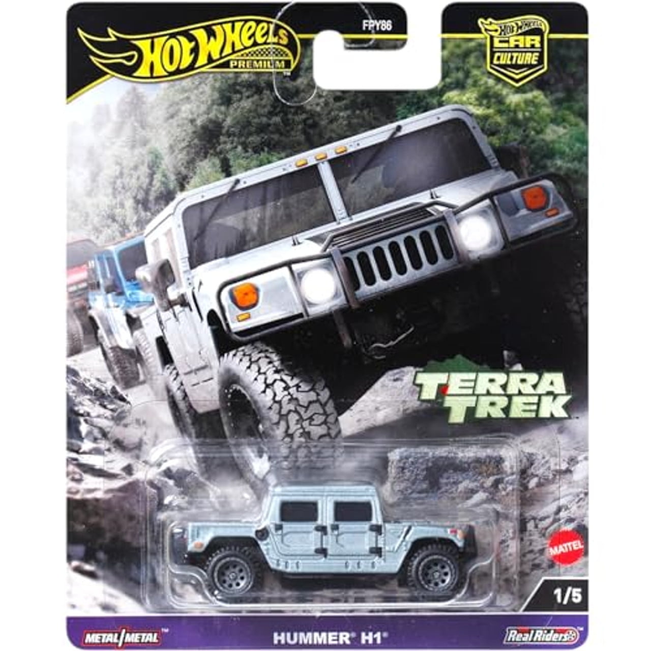 Hot Wheels Terra Trek Off‑Road 1:64 Scale Die‑Cast Set of 5 FPY86-961C