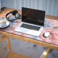 thumbnail image 3 of Long Mouse Pads for Desk,Pioneer Flower Floral Print Pattern Desk Mats on Top Of Desks, Desk Mouse Pad Extra Large with 3mm Non-Slip Base and Stitched Edge for Gaming,Office,Work,Home 35.4"x15.7", 3 of 6