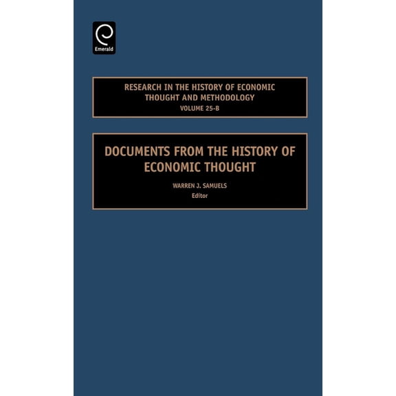 Documents from the History of Economic Thought, (Hardcover)