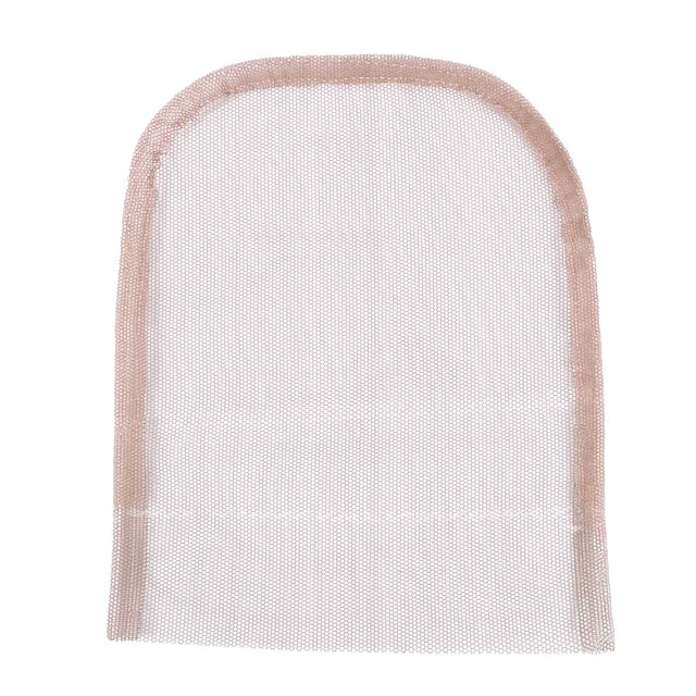3 Pcs Filet de Cheveux Tissé à la Main avec Fermeture Frontale en Dentelle Suisse pour Perruques Accessoire de Perruque