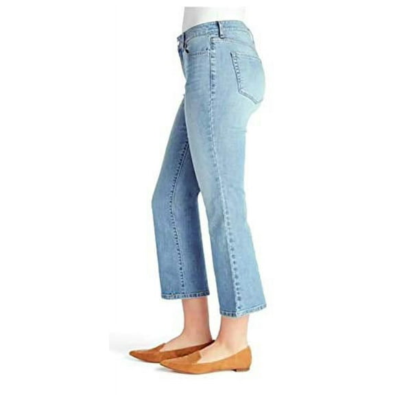 Chaps Ladies' Mid Rise Crop Kick Jeans, Mereen, 10/30