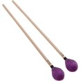 thumbnail image 1 of HUGFEGWE Keyboard Marimba Mallets, 1 Pair Soft Playing Yarn Head Mallet Replacement Comfortable with Maple Handle for Beginner for Percussion Instruments(Purple) CJB91-45895, 1 of 9