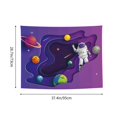 thumbnail image 6 of Goofa Astronaut Pattern Wall Tapestry for Bedroom ,29x37 Inch Tapestry Wall Hanging Bedspread Tapestry Boho Tapestry, 6 of 8